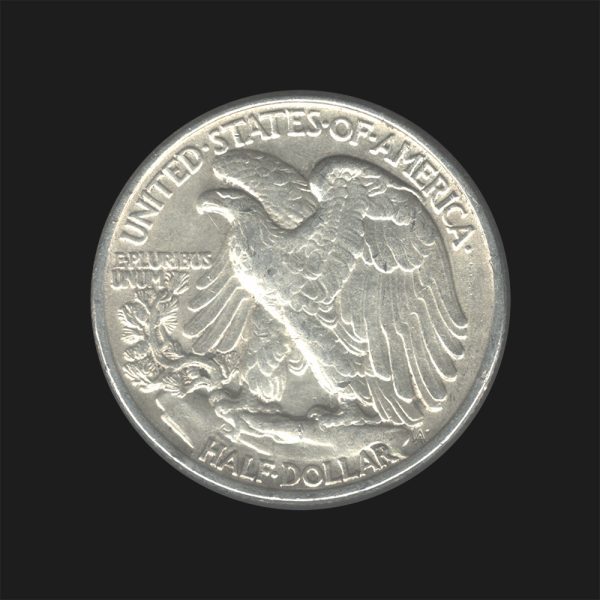 1946 $0.50 Walking Liberty Half Dollar MS61 / BU Coin