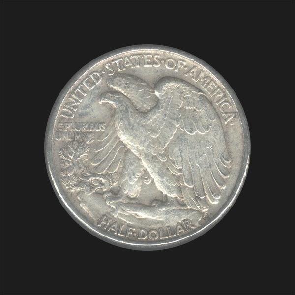 1946 $0.50 Walking Liberty Half Dollar MS67 / BU Coin