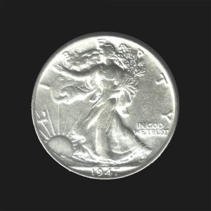 1947 $0.50 Walking Liberty Half Dollar MS64 / BU Coin