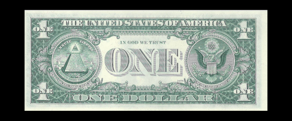1969 C $1 Federal Reserve Note Crisp UNC G. Washington Note