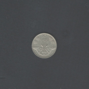 1983 Royal Australian Mint 10 Vatu Coconut crab Copper-nickel AU Coin