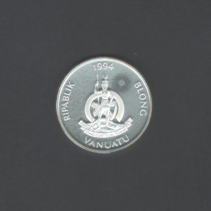 1994 Royal Australian Mint 50 Vatu 1996 Olympics Commemorative BU Proof Coin