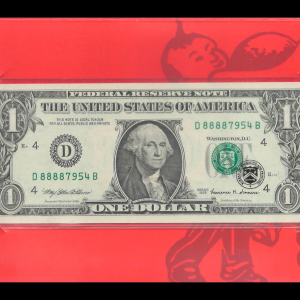1999 $1 Federal Reserve GEM UNC Note