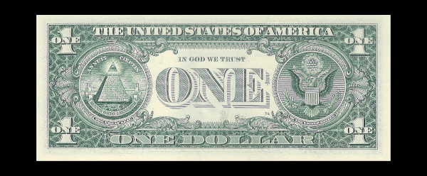 2001 $1 Federal Reserve Note L Crisp UNC G. Washington Note