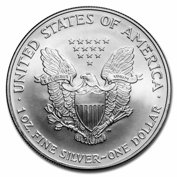 2006 $1 American Silver Eagle Dollar MS70 / BU Coin