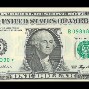 2006 $1 Federal Reserve Star Crisp UNC G. Washington