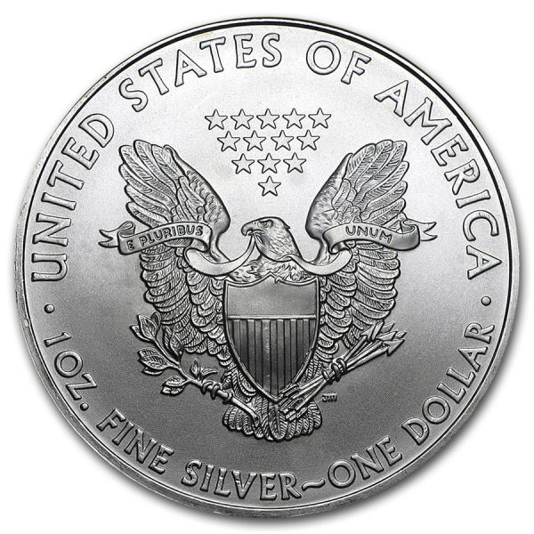 2010 $1 American Silver Eagle Dollar MS68 / BU Coin