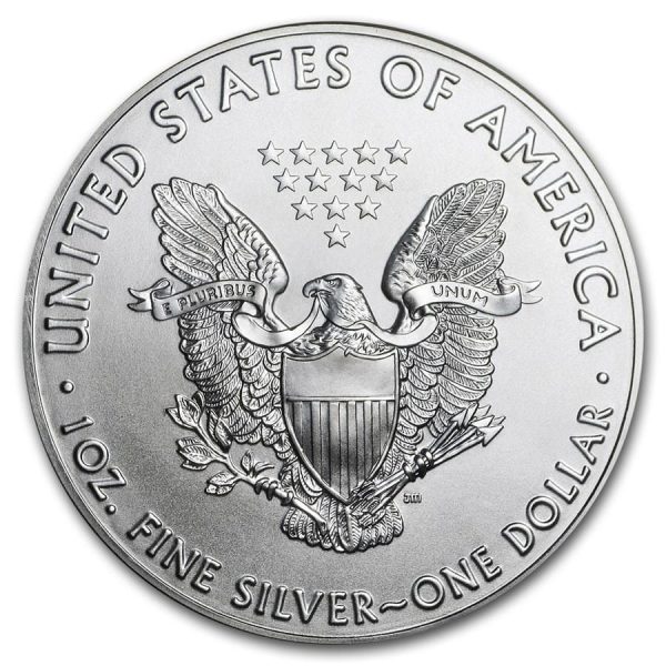 2016 $1 American Silver Eagle Dollar MS69 / BU Coin