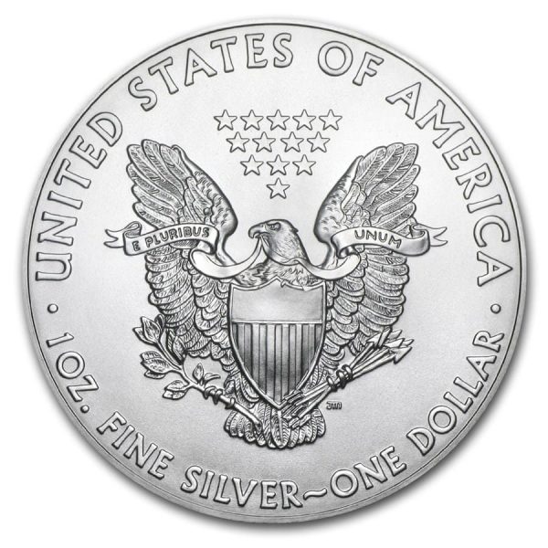 2017 $1 American Silver Eagle Dollar MS70 / BU Coin