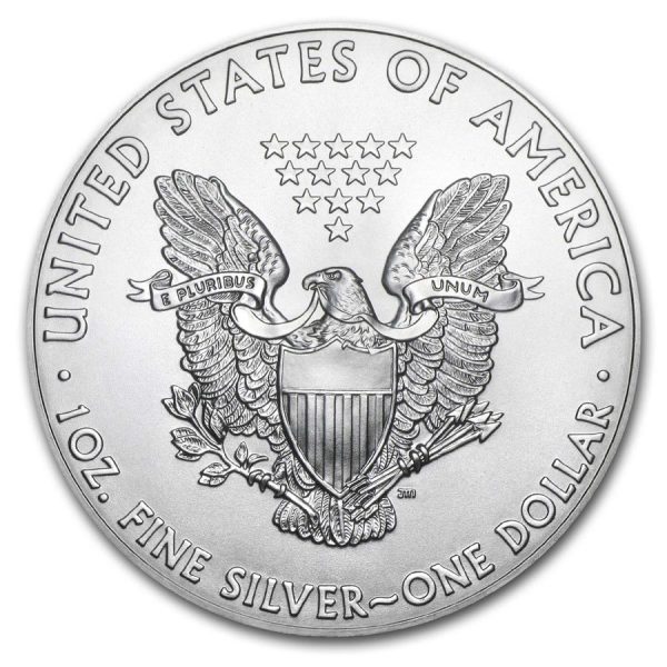 2018 $1 American Silver Eagle Dollar MS70 / BU Coin