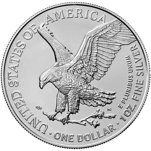2023 $1 American Silver Eagle Dollar First Day of Issue! MS70 Certified Slab