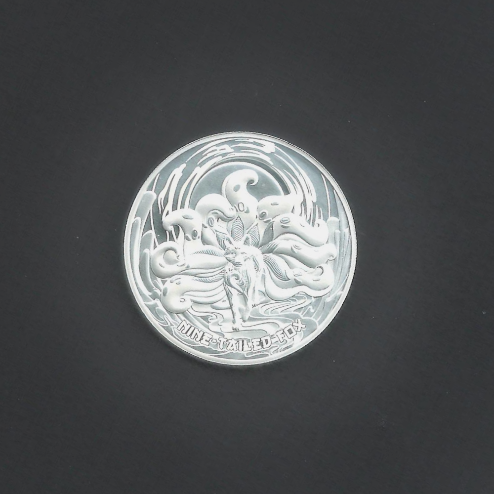 2023 Samoa $2 Mythical Creatures Nine-Tailed Fox BU Proof Coin