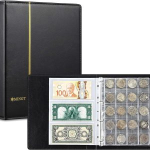 5 in 1 Coin Currency Collection Book!