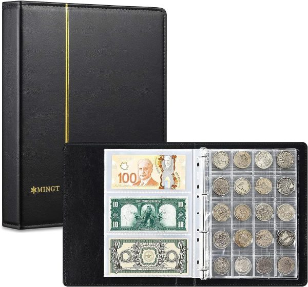 5 in 1 Coin Currency Collection Book!