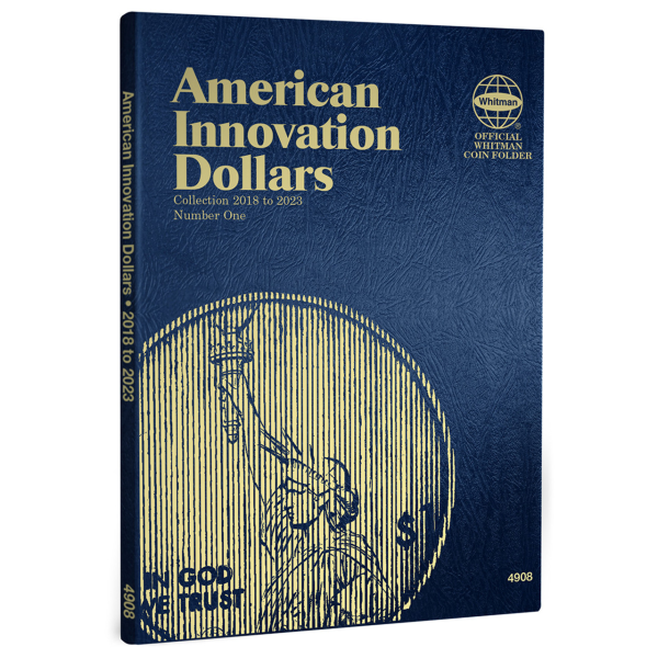 American Innovation Dollars, 2018 to 2023 Whitman Folder to hold or display your coins!