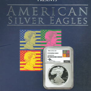 2021 Miles Standish presents American Silver Eagles John M. Mercanti Whitman Book