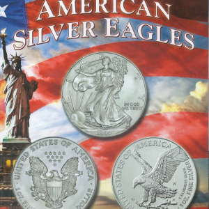 American Silver Eagles, Volume One 1986 to 2003 Whitman - Folder to hold or display your coins!