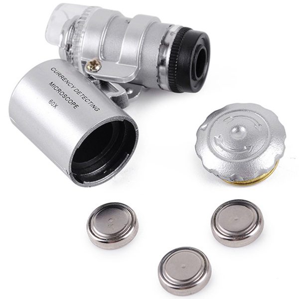 Currency Detecting Microscope Mini 60x