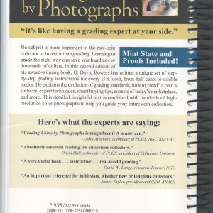 Grading Coins By Photographs! Nice Guide! Q. David Bowers Whitman