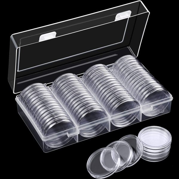 Coin Capsule 40.6 mm Box (60 Pcs)