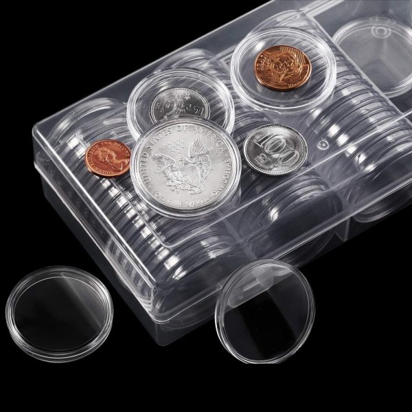 Coin Capsule 40.6 mm Box (60 Pcs)