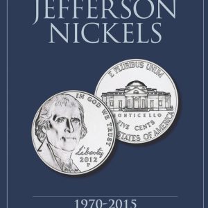 Jefferson Nickel Collection Holder 1970-2015 4 Hard flip pages to put coins in. Folder