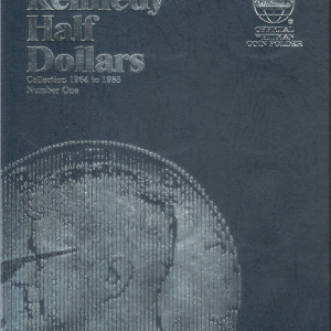 Kennedy Half Dollars 1986 to 2003 Whitman Folder to hold or display your coins!