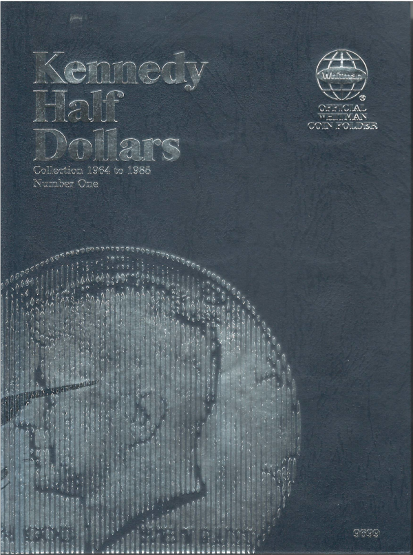 Kennedy Half Dollars 1986 to 2003 Whitman Folder to hold or display your coins!