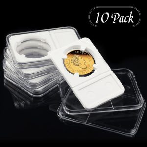 Coin Slab Display Holder 31 mm (10 pcs) For JFK Half Dollar