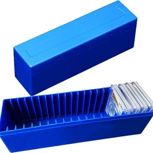 Nice Coin Storage Box for 20 Slabs! Blue
