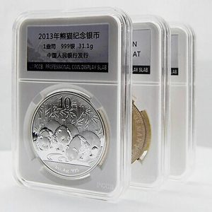 (1) Coin Slab Holder PCCB 40 mm For Grade NGC PCGS Display