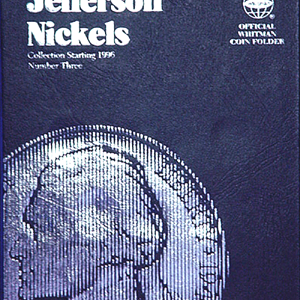 Jefferson Nickels Starting 1996 to 2024 Whitman - Folder to hold or display your coins!
