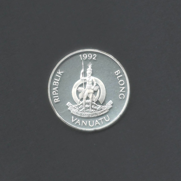 1992 50 Vatu Vanuatu Voyager I ms62 Coin