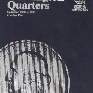 Washington Quarters Starting 1988 to 1998! Whitman - Folder to hold or display your coins!