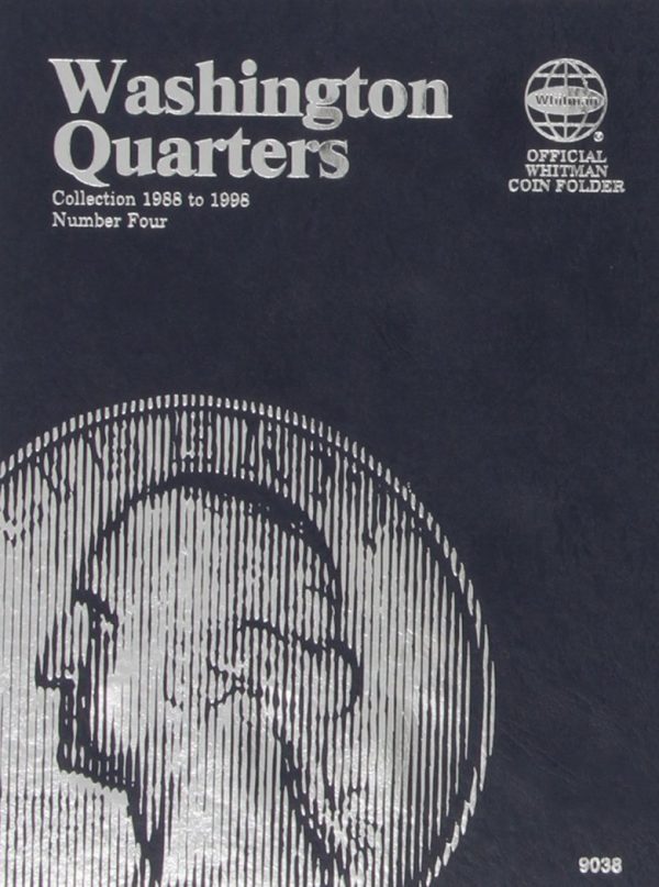 Washington Quarters Starting 1988 to 1998! Whitman - Folder to hold or display your coins!