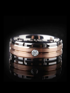 Fashionable And Chic Titanium Steel Ring