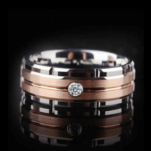 Fashionable And Chic Titanium Steel Ring