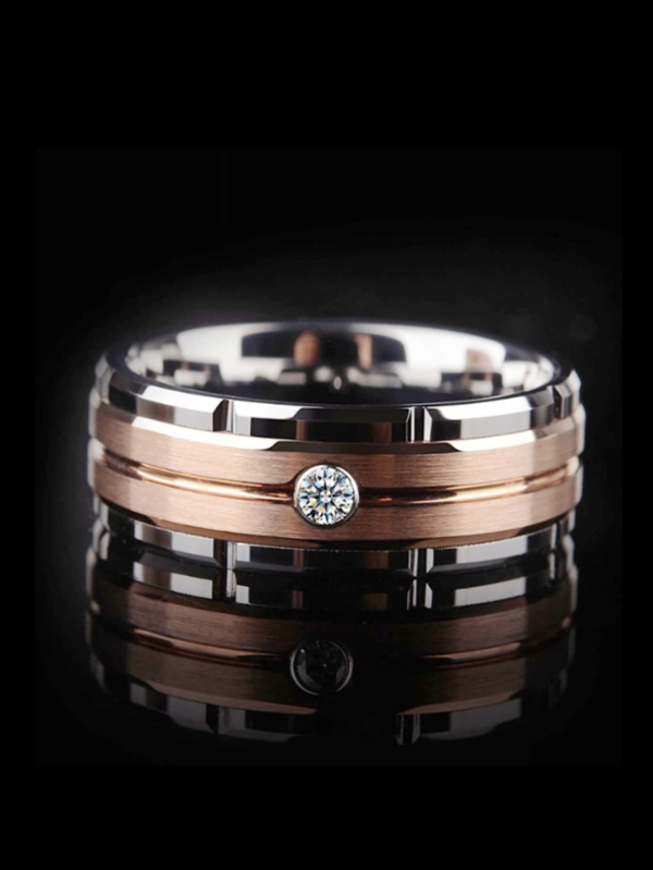 Fashionable And Chic Titanium Steel Ring