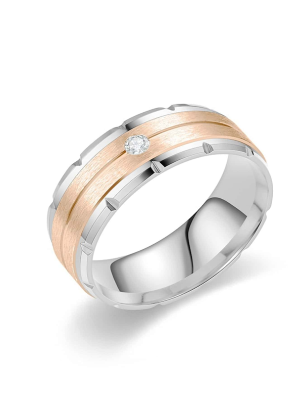 Fashionable And Chic Titanium Steel Ring