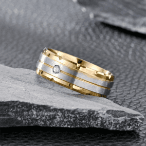Fashionable & Elegant Titanium Steel Ring!