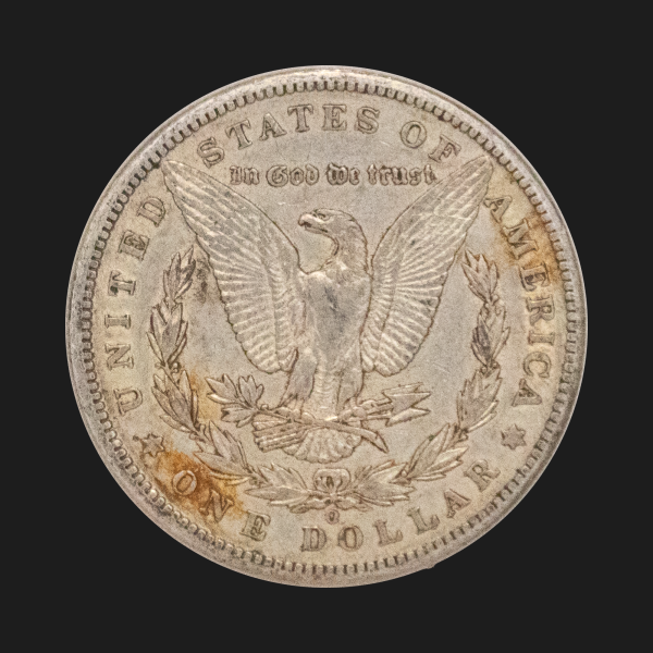 1899 O $1 Morgan Silver Dollar AU58 Coin