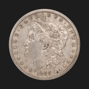 1899 O $1 Morgan Silver Dollar AU58 Coin