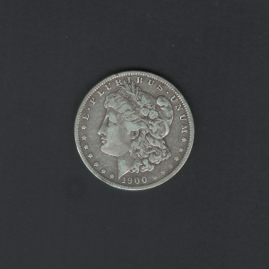 1900 O $1 Morgan Silver Dollar AU53 Coin