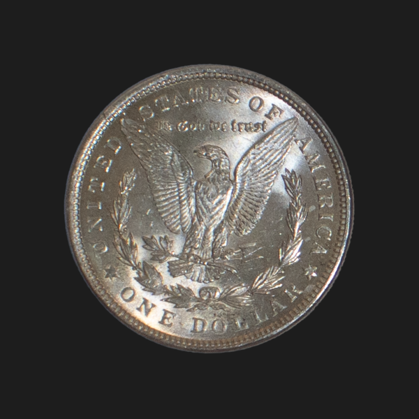 1921 $1 Morgan Silver Dollar MS60 Coin
