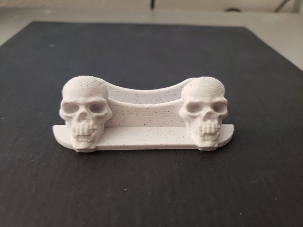 Skull Coin Slab Display Stands (5 Slab Holders) Looks like Marble!