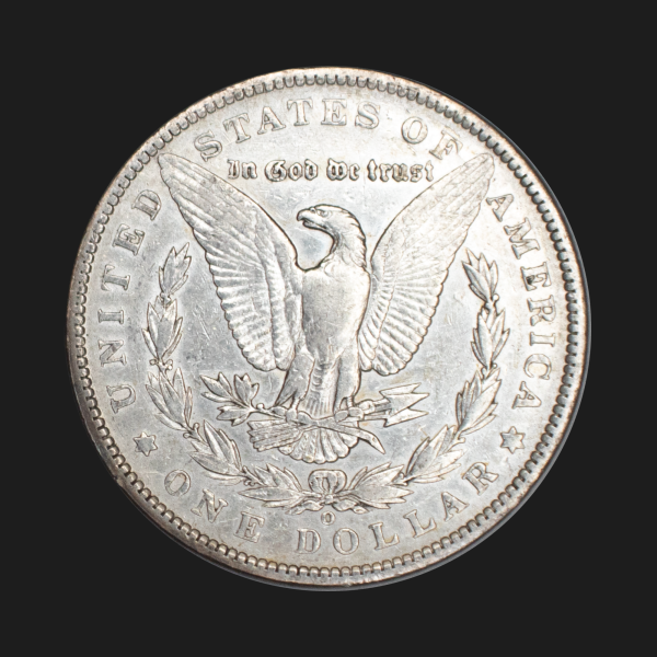 1889 O $1 Morgan Silver Dollar AU58 Coin