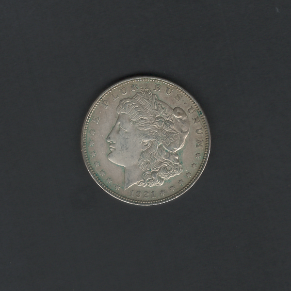 1921 $1 Morgan Silver Dollar MS62 Coin