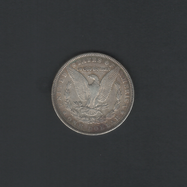1892 $1 Morgan Silver Dollar AU55 Coin