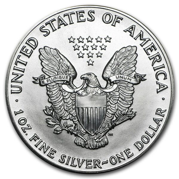 1987 $1 American Silver Eagle Dollar Silver BU .999 31.103 gm / 1 Troy oz each coin